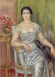 Porträt der Dichterin Alice Valliere-Merzbach, 1913